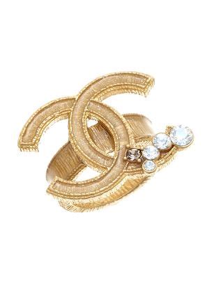 chanel rhinestone ring|Chanel jewelry.